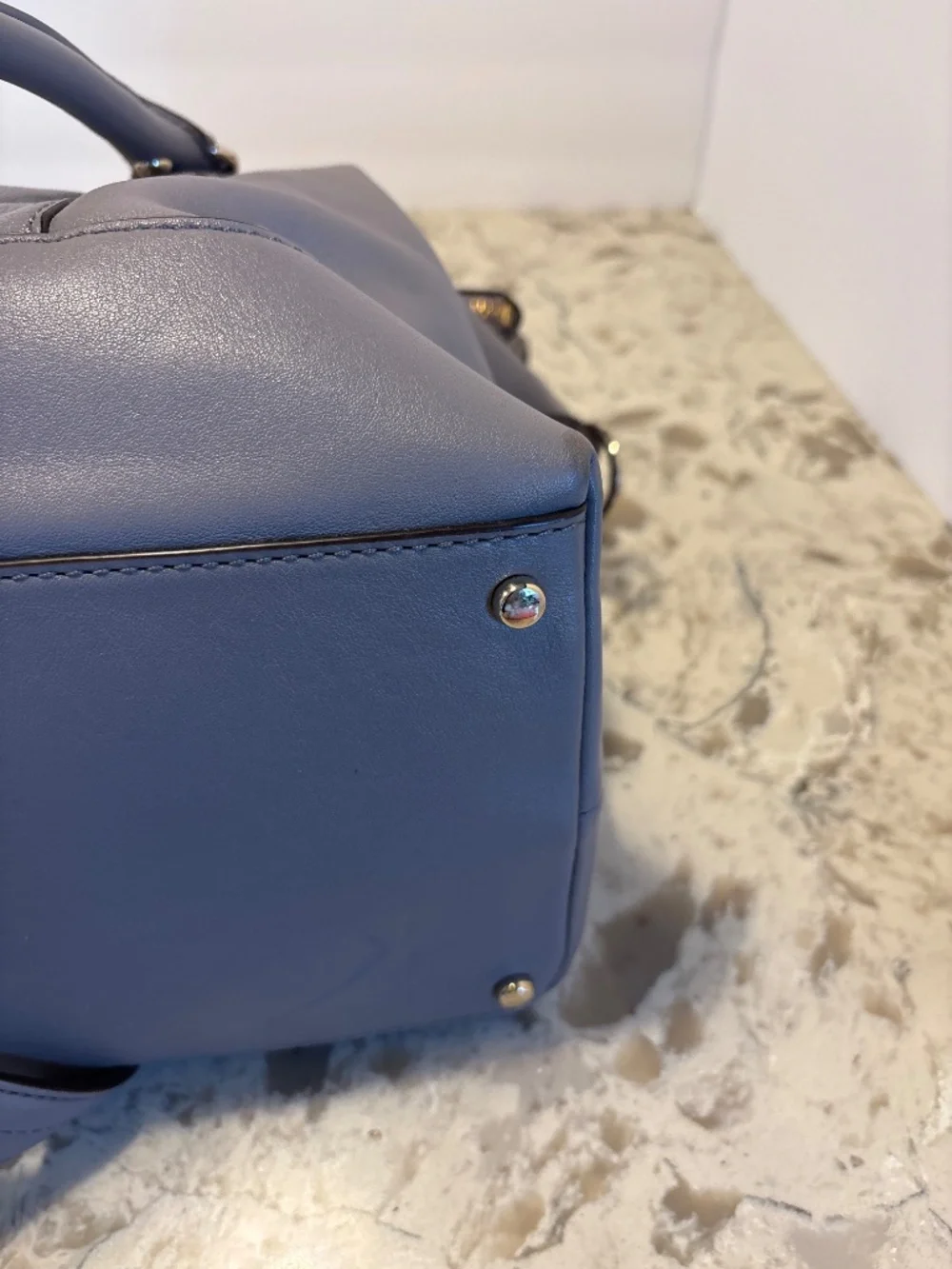 Kate Spade Fremont Place Travel Carmen Handbag In Hare Grey